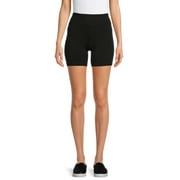 Jockey Essentials Women's Cotton-Blend Bike Shorts