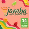 thumbnail image 3 of Jamba Fruit Flavored Snacks, Strawberry Surf Rider, Gluten Free, 16.8 oz (14 Pouches), 3 of 14