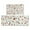 Pioneer Flower Floral-2, variant on Pioneer Flower Floral Print Pattern Kitchen Rugs Sets Of 2,Anti Fatigue Kitchen Mat Rugs Non Slip Washable,Decorative Kitchen Floor Mats for Kitchen,Sink,Laundry,17"x30"+17"x47"