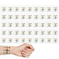 thumbnail image 1 of 45 piezas de tatuajes temporales de arcoíris del orgullo gay, pegatinas de bandera de arcoíris, tatuajes temporales de arcoíris impermeables extraíbles para el cuerpo Zhivalor BST3068457-2, 1 of 6