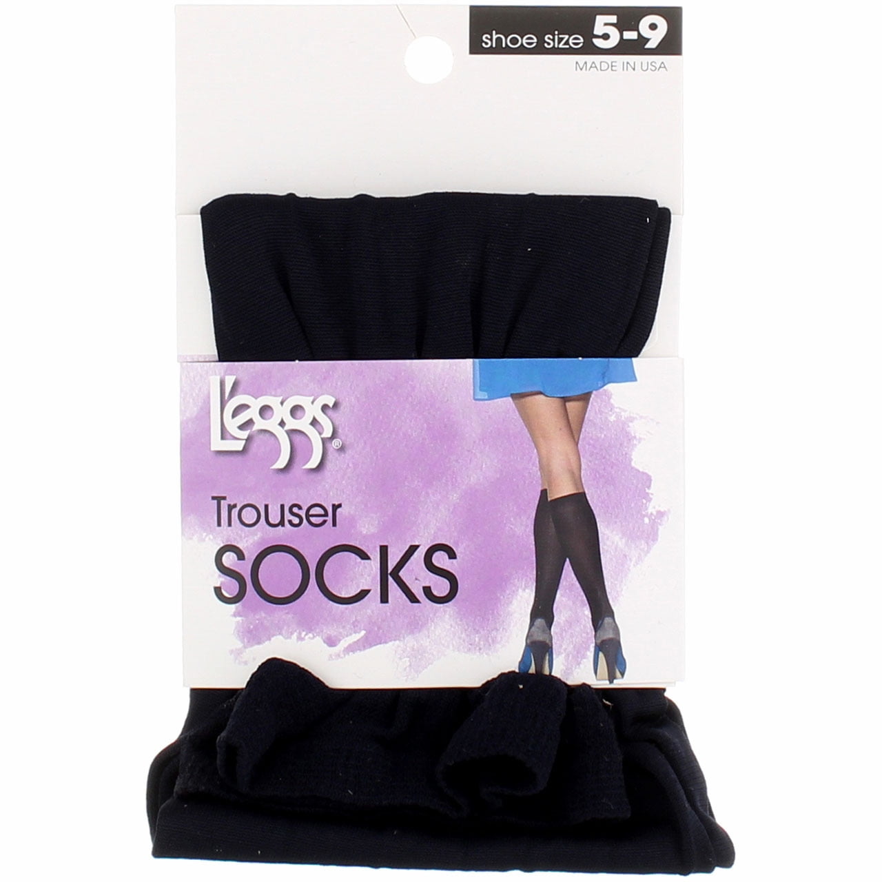 Leggswear Trouser Socks, Navy