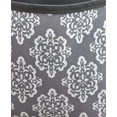 thumbnail image 3 of Fashionable Rolling Shoe Storage & Organizer with Fabric Cubbies - Gray, 3 of 4