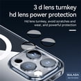 thumbnail image 4 of ELEHOLD for iPhone 16 Pro Max Case, Compatible with Mag Safe Accessory Slim Thin Non-Yellowing Shockproof Protective Bumper Cover Clear Phone Case with Lens Protector for iPhone 16 Pro Max,Clear, 4 of 7