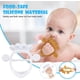 thumbnail image 5 of 2 mordedores para bebés, juego de juguetes de silicona para la dentición del bebé, mordedores suaves sin BPA, estimulan el crecimiento de encías y dientes, para niños y niñas JM, 5 of 5