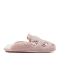 thumbnail image 2 of Dearfoams Women's Daisy Floral Teddy Scuff Slipper, 2 of 9