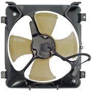 Angle View: Dorman 620-218 A/C Condenser Fan Assembly for Specific Honda Models