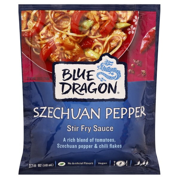 Blue Dragon Szechuan Pepper Stir Fry Sauce, 3.7 fl oz