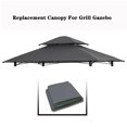 thumbnail image 3 of Unique Choice 8 x 5 Ft Grill Gazebo Replacement Canopy Top Cover, Gray, 3 of 6