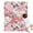 Pioneer Flower Floral, variant on Pioneer Flower Floral Print Pattern Blanket,Comfortable Soft Lamb Wool Throw Blanket,All Season,Warm Lightweight Blankets for Sofa Bed Couch Living Room Chair,30"x40"