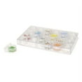 Darice Clear Bead Storage System, 9.5 x 6.375 x 1.125 inches