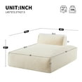 thumbnail image 2 of Newest 72"Oversized Modular Sofa,Fully Compressed,Left-handed face,Spacious Foam-Filled Sofa Bed for Living Room,elderly/baby - friendly design,Free Combination,No Assembly Required,3 Colors, 2 of 8
