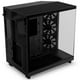 thumbnail image 4 of Gabinete Gamer NZXT H6 Flow ATX 3 Fan Cristal Templado USB-C Negro CC-H61FB-01, 4 of 6