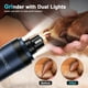 thumbnail image 2 of Molinillo de uñas para perros SNMDQZ recargable con 2 luces LED, 2 of 7