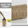 thumbnail image 3 of Phenofice Jute Rope Portable Rope For Gardening Durable Minimalist Design Brown 1Pack, 3 of 8