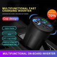 thumbnail image 2 of Car Inverter 12V/24V To 220V Household Power Converter Multifunctional Car Socket, 2 of 5