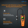 thumbnail image 3 of Detector de fugas de refrigerante por infrarrojos Elitech ILD-200 MAX, 3 of 8
