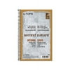 Second Nature Single Subject Wirebound Notebooks 1 Subject, Medium/College Rule, Light Blue Cover, 9.5 x 6, 80 Sheets