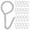 Silver, variant on Guyelim car seat cover hooks clips 100pcs Car Seat Cover Hook Clip Car Seat Cushion Fixing Hook Vehicle Seat Cover Hanger