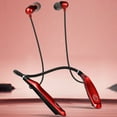 thumbnail image 2 of Bouanq School Supplies Bluetooth Headphones Wireless Bluetooth Headphones Neck Hanging In-Ear Type Sports Running Ultra-Long Life Headphones Headphones for Kids for School, 2 of 7