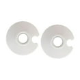thumbnail image 2 of Vsenkes 2 Pieces Hiking Poles Basket Replacement Parts for Ski Poles Outdoor Camping White, 2 of 9