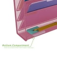 MIND READER Hanging Wall File Organizer [6 Compartment] Wall Mounted
