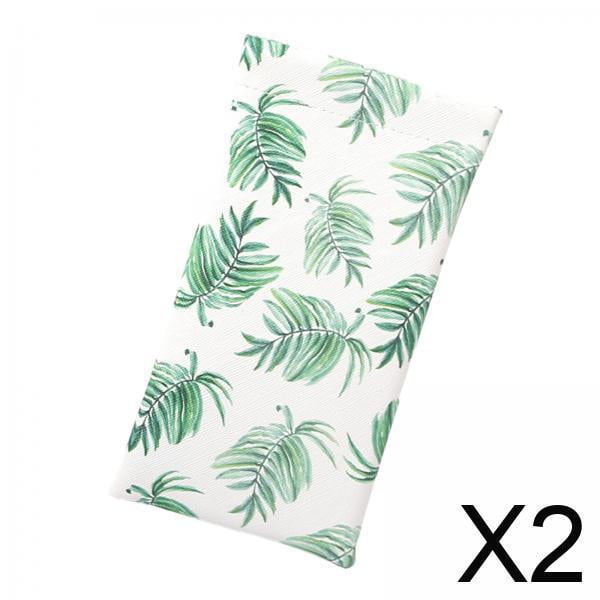 Estuche Para Gafas Con Tapa Abatible, Multiusos, Para Viajes, Estilo D, 2 Unidades