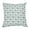 Blue and White, variant on Creative Co-Op 20" Square Floral Paisley Cotton Pillow Cover