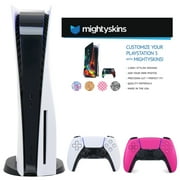 Sony PlayStation 5 Core with Extra Pink Dualsense Controller and Skins Voucher