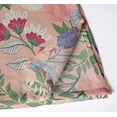 thumbnail image 2 of Vargottam Premium Cotton Muslin Napkins - Set of 12, 20-Inch Pink Floral Pattern, Soft and Absorbent Cloth Napkins for Dining, Decor, Weddings, and Special Occasions - Machine Washable, Table Linens, 2 of 7