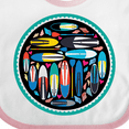 thumbnail image 4 of Inktastic Stand Up Paddle Boarding Sports Boys or Girls Baby Bib, 4 of 4