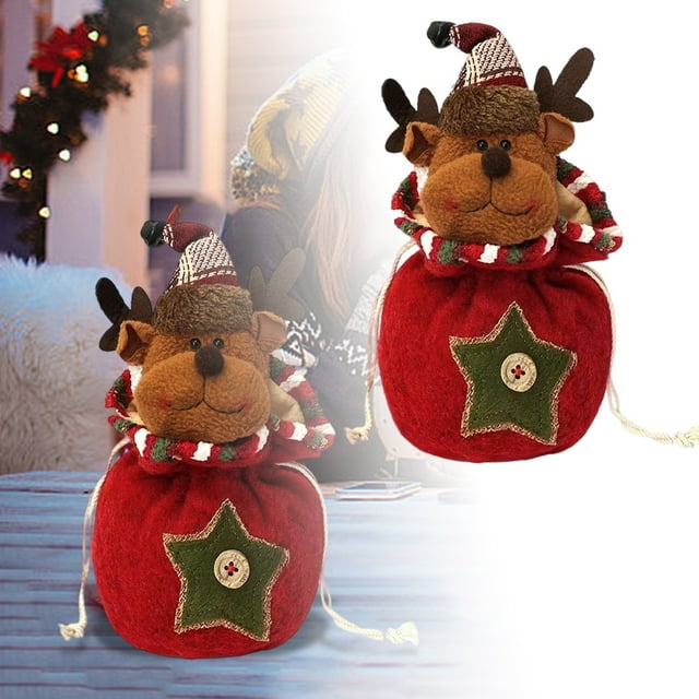 Holiday Party Celebrations and Festive Wrapping with Drawstring Closure Design Event & Party Supplies