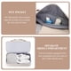 thumbnail image 5 of Bolsa de fin de semana SYCNB para mujer con compartimento para zapatos y neceser, 5 of 9