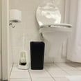 thumbnail image 6 of 4.5 Gallon Black Plastic Small Trash Can, Slim Waste Basket for Bathroom Office, 3 Packs, 6 of 7