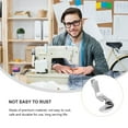 thumbnail image 3 of Sewing Machine Presser Foot Attachment for Home Use Silver Stainless Steel 1 Piece, 3 of 8