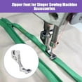 thumbnail image 2 of Sewing Machines Presser Foot Narrow Zipper Zip Stitch Brother For Singer Z0U0, 2 of 9
