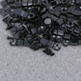thumbnail image 3 of 200pcs Photo Frame Arch Shape Photo Frame Back Plates Tablet Frame Locks for Decoration Brad Embellishment Buttons Diy Photo Album Frame Rotating Scrapbooking Locks with Hollow Rivets (Black), 3 of 4