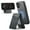 Black, variant on Decase Wallet Case for iPhone 17, Magnetic Back Cover Compatible with Mag-Safe, Premium PU Leather Slim Shockproof Protective Phone Case with Detachable Card Holder Kickstand,Black