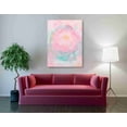 thumbnail image 2 of Epic Graffiti 'Pink Peony' Canvas Wall Art, 40"x54", 2 of 2