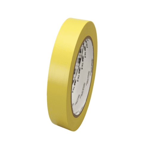 3M General Purpose Vinyl Tape 764 Yellow 1" X 36 Yard Roll (36 Roll/Case)