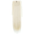 thumbnail image 3 of SAYFUT 18" 22" Straight/Curly Binding Tie up Ponytail Wrap Around Synthetic Hair Extensions Hairpiece One Piece, 3 of 5