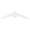 thumbnail image 2 of 60"W x 15"H x 6"D x 6"F, 6/12 Pitch, Archdale Architectural Grade PVC Gable Bracket, 2 of 8