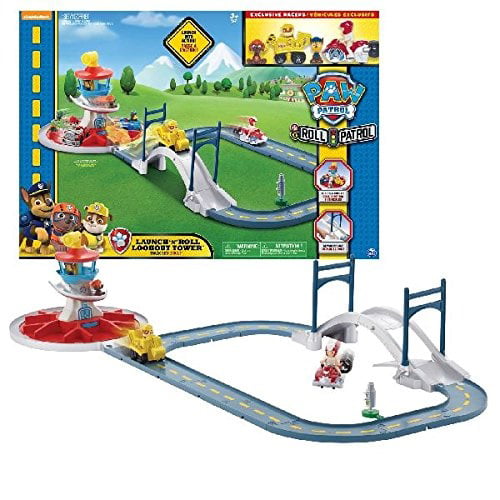 paw patrol launch and roll lookout tower