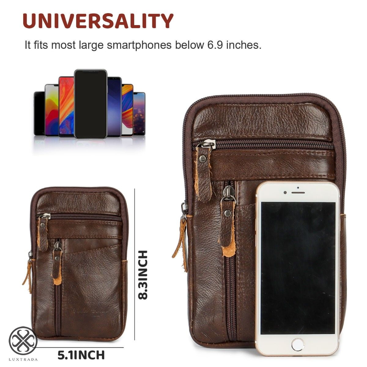 Luxtrada Leather Cell Phone Purse Leather Crossbody Mexico Ubuy