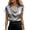 A-Grey126, variant on Women Blouse Summer Silk Satin Elegant Short Sleeve Draped Cowl Neck Soft Shirts Ladies Tunic Loose Dressy Shirts