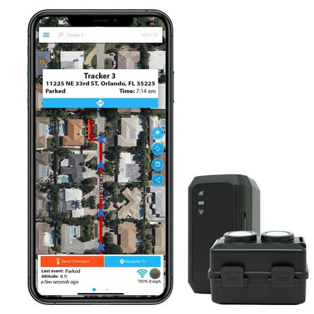 Optimus 3.0 GPS Tracker - Over 1 Month Battery - with Heavy Duty Waterproof Case and Powerful Magnets for Vehicles and Assets