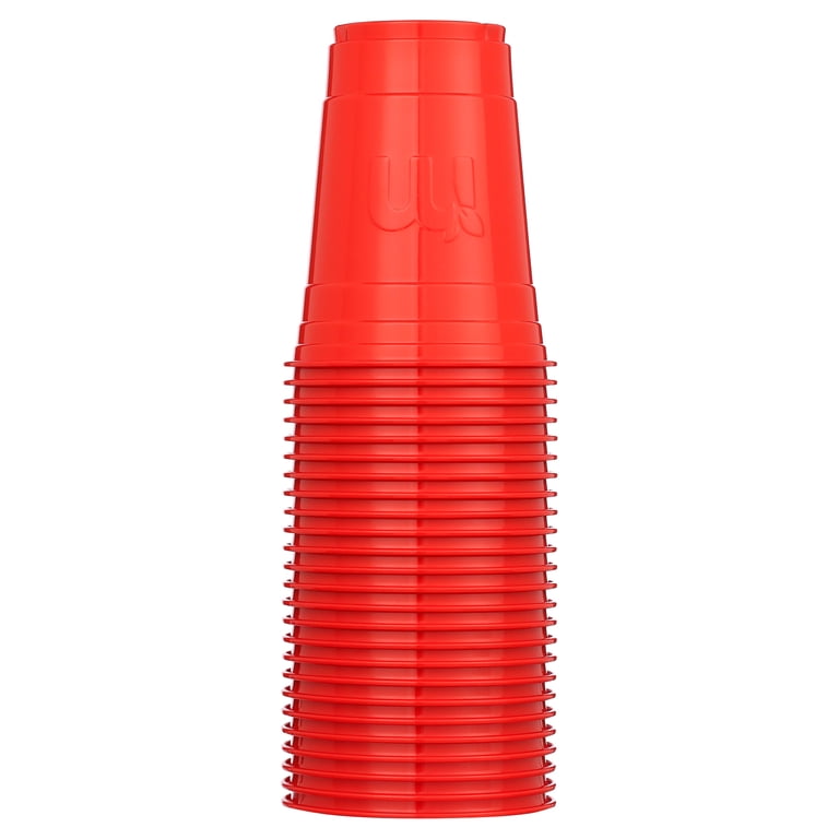 Matter Compostable Red Disposable Cups, 18 oz, 25 Count - Walmart.com