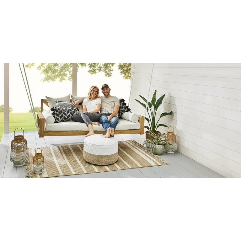 Better Homes & Gardens Ashbrook 3-Persons Teak Porch Swing