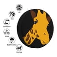 thumbnail image 4 of Waterproof Spare Wheel Cover, Giraffe Nature Pattern Adjustable Wheel Cover For Jeep Trailer RV SUV Car, 17 inch, 4 of 8