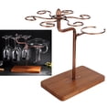 thumbnail image 1 of Filfeel Glass Drying Rack, Practical Easy To Clean Wine Glass Holder, For Homes Bars, 1 of 8