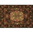 thumbnail image 1 of Ahgly Company Indoor Rectangle Medallion Brown French Area Rugs, 2' x 4', 1 of 4